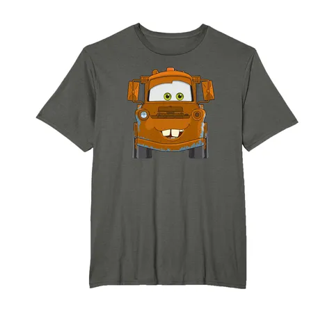 Disney Pixar Cars Mater Big Truck Face Maglietta
