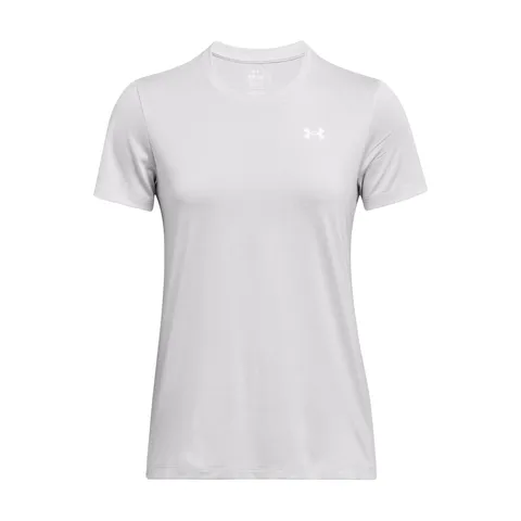 Under Armour Donna Tech SSC- Twist, Maglietta donna corsa leggera e ad asciugatura rapida, Maglietta palestra donna anti-sudore, T-shirt con tecnologia anti-odore