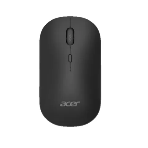 Acer AMR130, Ambidestro, RF Wireless + Bluetooth, 1600 DPI, Nero