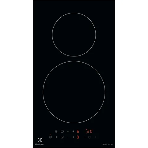 Electrolux Piano Cottura ad Induzione, LIT30230C, Serie 300, 2 Fuochi, 30 cm