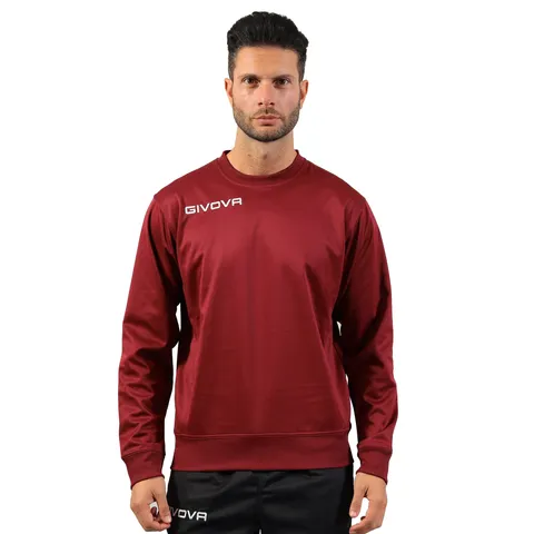 Givova Maglia Polarfleece G/Collo One Granata