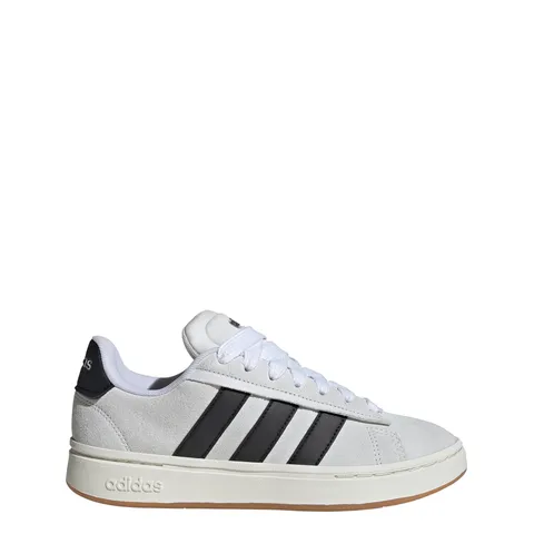 adidas Donna Grand Court Alpha 00S Shoes, Crystal White/Core Black/off White, 44 EU