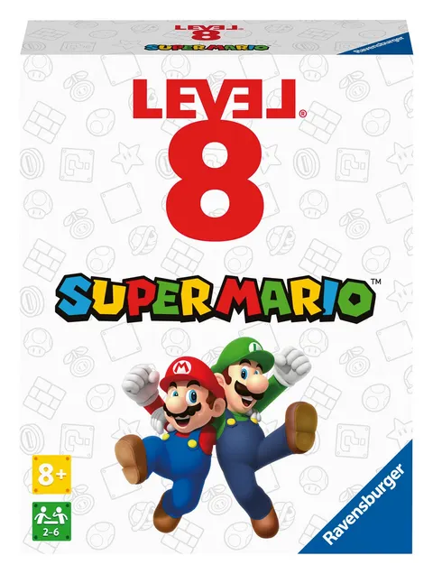 Ravensburger - Super Mario Level 8 | Giochi Di Carte Per Bambini +8 Anni | Gioco Super