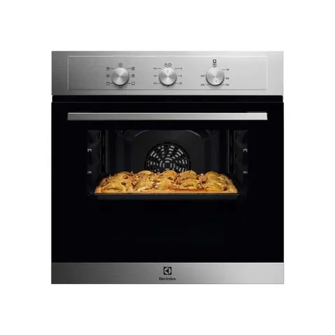 Electrolux EOH2H00BX Serie 300, Forno da Incasso Multifunzione, Capacità 58 L, Funzione