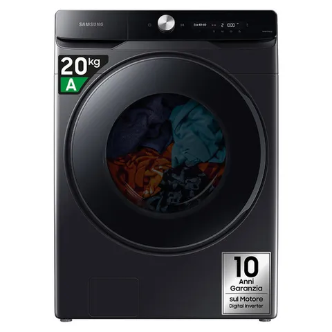 Samsung Lavatrice AI Control WF20DG8650BV/U3 Libera installazione, 20 Kg, Wifi