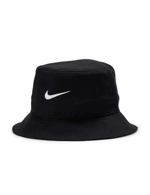 Nike Bucket Hat U Nk Apex Bucket Sq Swsh L, Black/White, FB5382-010, L