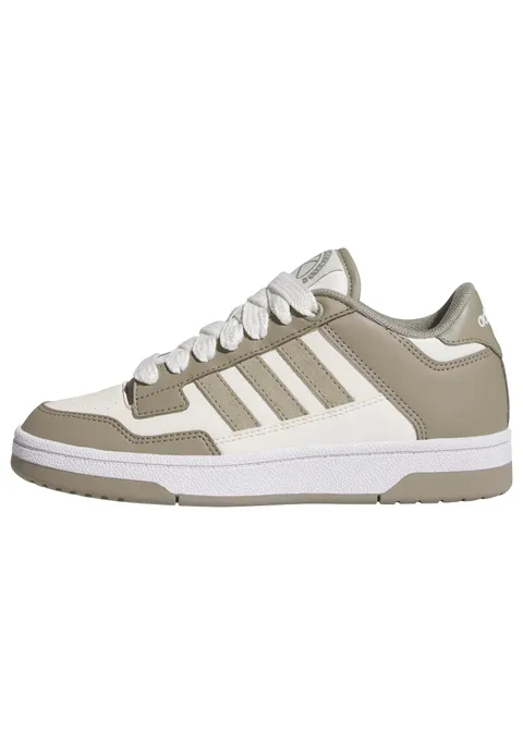 adidas Unisex - Bambini e Ragazzi Rapid Court Low Junior Shoes, Silver Pebble/Cloud