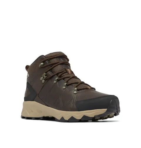 Columbia Peakfreak 2 Mid Outdry Leather, Scarponi da trekking alta Uomo, Cordovan/Black