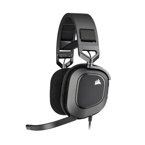 Corsair HS80 RGB USB Cuffia Gaming Surround 7.1 con Microfono - Carbonio