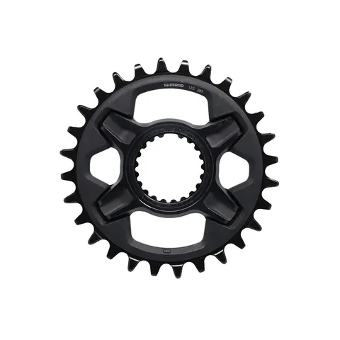 Shimano FC-M8100 Piatto MTB Deore XT 1x12V 28 Denti Nero