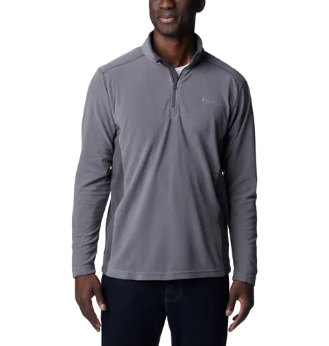 Columbia Klamath Range 2 Half Zip, Felpa In Pile Uomo, City Grey/Shark, M
