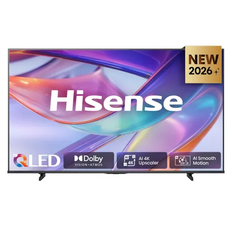 Hisense Smart TV QLED 43" 4K TV 43E7DS, 60Hz, Audio Dolby Atmos, Vidaa OS con 1000+ APP