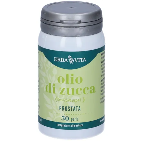 Erba Vita Integratore Alimentare di Olio di Semi di Zucca - 50 Perle