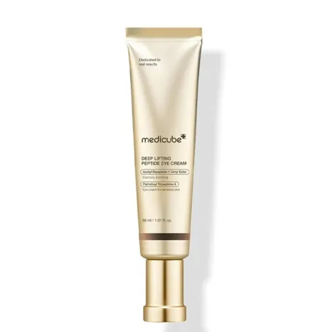 medicube Deep Lifting Peptide Eye Cream - Crema occhi e viso rassodante con peptidi per