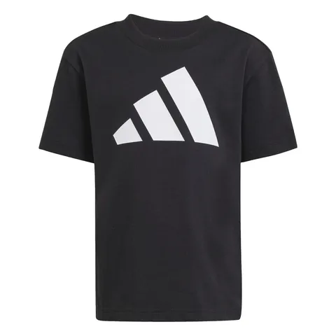 adidas Unisex - Bambini e Ragazzi Essentials Big Logo Shirt, Black/White, 5-6 Years