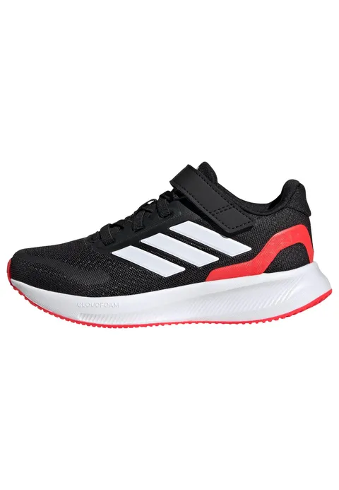 adidas Unisex - Bambini e Ragazzi Runfalcon 5 Kids Shoes, Core Black/Cloud White/Lucid