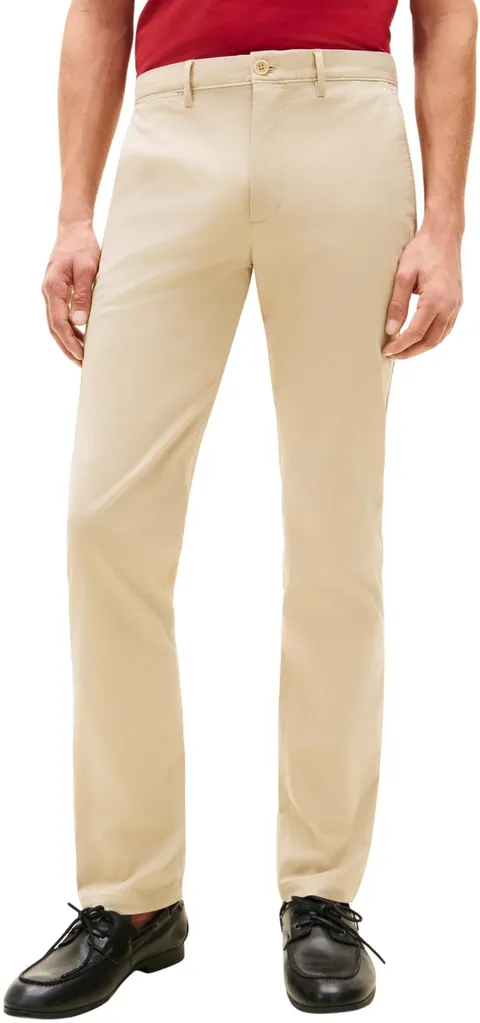 Tommy Hilfiger Denton Essential Twill MW0MW40262 - Chino, da Uomo, Colore: Cachi, Taglia 33 W/32 L