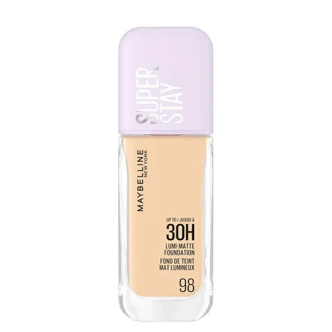 Maybelline New York Fondotinta a Lunga Tenuta, Per Tutti i Tipi di Pelle, Finish Matte