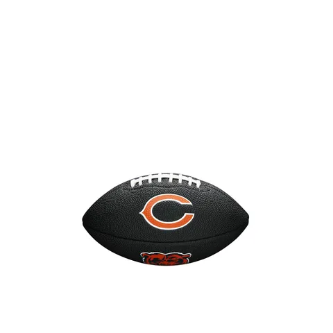 Wilson WTF1533BLXBCN Palla da Football Americano MINI NFL TEAM SOFT Touch, Pelle