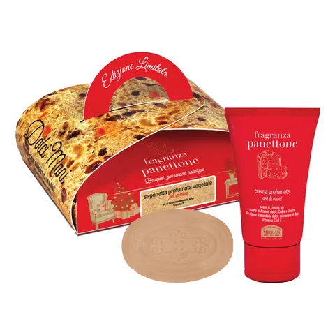 Helan, Panettone - Crema Mani Nutriente con Olio di Mandorle Dolci, Vitamina C e Vitamina