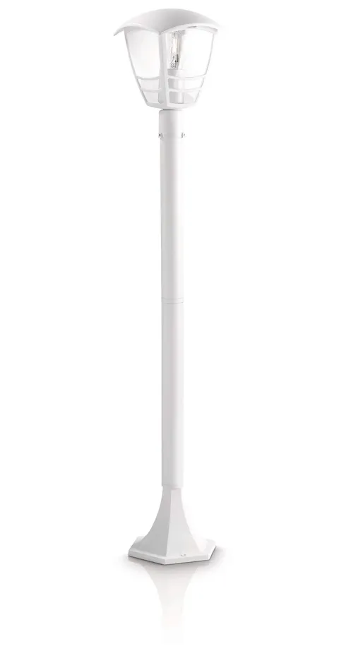 Philips Creek Lampione Esterno 99,5cm Bianco
