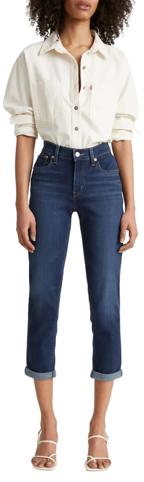 Levi's Mid Rise Boyfriend, Donna, Cobalt Layer, 34W / 27L