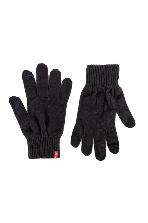 Levi's Ben Touch Screen Gloves, Guanti Uomo, Blu (Blue), Small