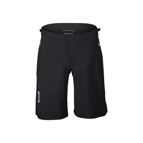 POC Essential MTB Pantaloncini, Donna, Nero (Uranium Black), M