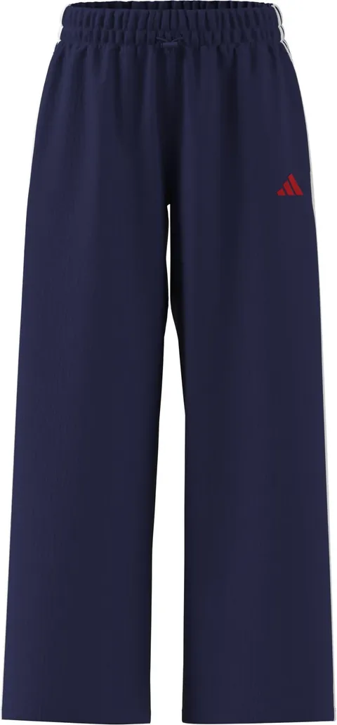 adidas Femme Essentials 3-Stripes Woven Parachute Pants, Mystery Ink/White, XXS