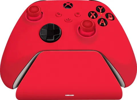Razer Base di Ricarica Rapida Universale per Xbox - Caricabatterie Rapido per controller Xbox (Ricarica Rapida, Compatibilità Universale, Sistema a Contatto Magnetica) Pulse Red