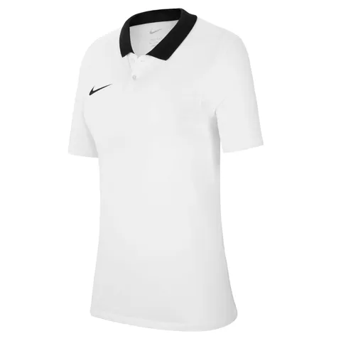 Nike Womens Polo W Nk DF Park20 Polo SS, White/Black/Black, CW6965-100, XL