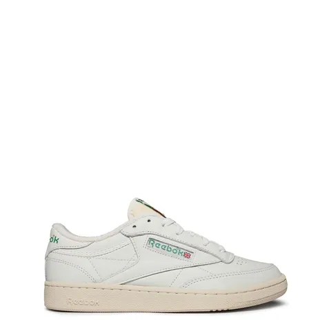 Reebok Club C 85 Vintage, Sneaker Unisex - Adulto, Top-Chalk/Paperwhite/Glen Green, 38.5