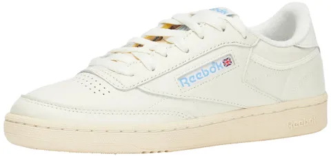 Reebok Club C 85 Vintage, Sneaker Donna, Chalk/Alabas/Skyblu, 38.5 EU