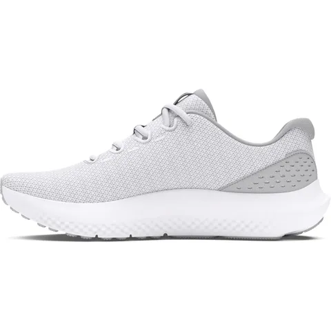 Under Armour Ua Charged Surge 4, Scarpa da corsa Uomo, White Halo Gray Black, 44 EU