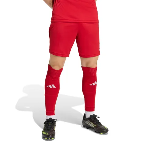 adidas Uomo Entrada26 Shorts, Team Power Red 2/White, M Extra Tall