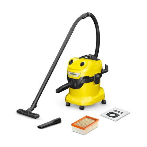 Kärcher Bidone Aspiratutto Aspiratore solidi liquidi WD 4 V-20/5/22, 1000 W, contenitore