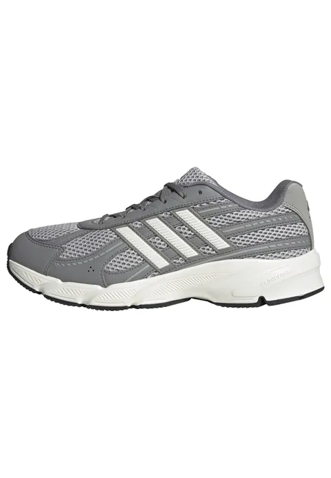 adidas Uomo Technochaos 2000 Shoes, Grey Two/Core White/Grey Three, 44 2/3 EU