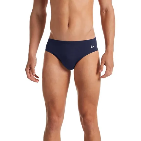 Nike Breve, Costume a Slip Uomo, Blu (Midnight Navy), S