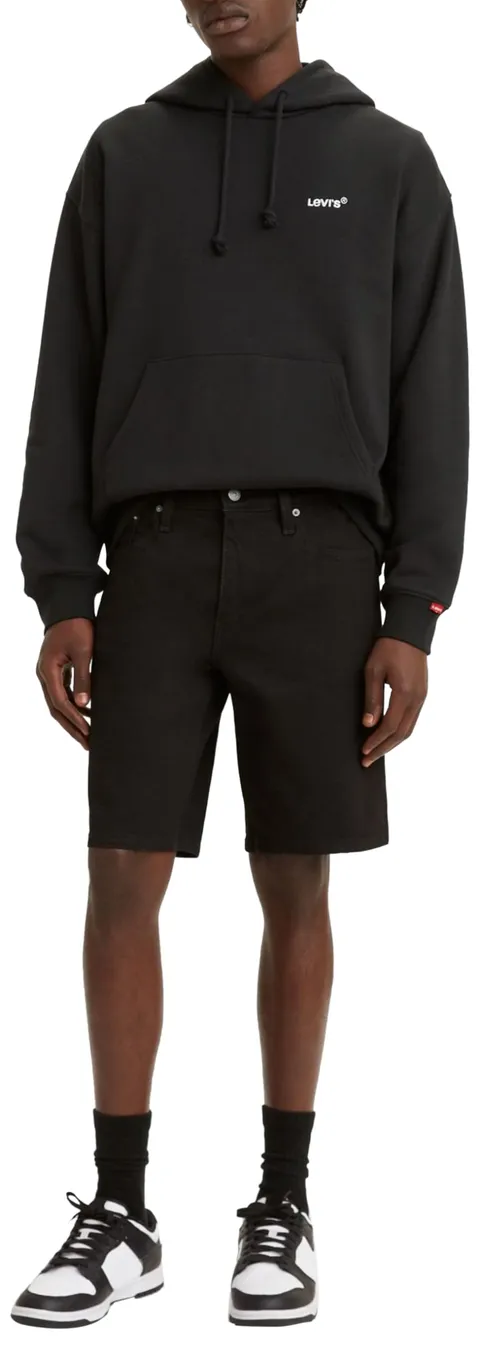 Levi's 405 Standard Shorts, Pantaloncini di jeans, Uomo, Black Rinse Adv Short, 30W