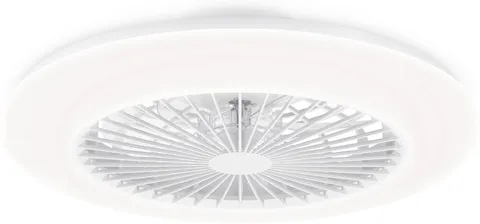 Philips LED Amigo, Ventilatore da soffitto con luce, Bianco