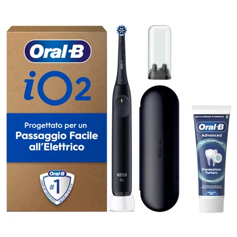 Oral-B iO 2 Spazzolino + Dentifricio + Custodia