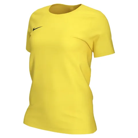 Nike W Nk Dry Park VII JSY SS Maglietta a Maniche Corte da Donna, Donna, BV6728, Giallo