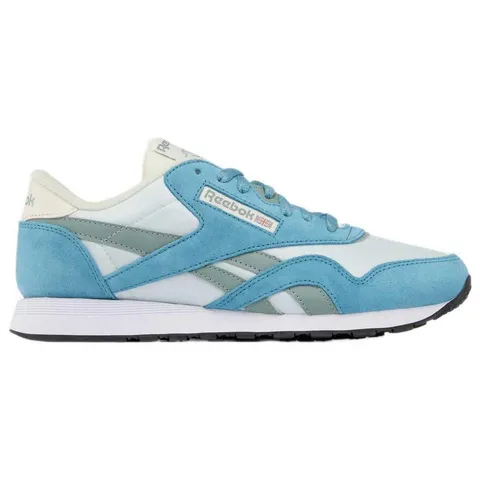 Reebok Unisex Classic Nylon Basket, Warppedblue Lightfog Pearlgrey, 46 EU