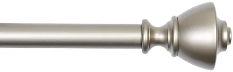 Amazon Basics Bastone per tenda estensibile con terminali a urna, diametro 19 mm, da 91 a