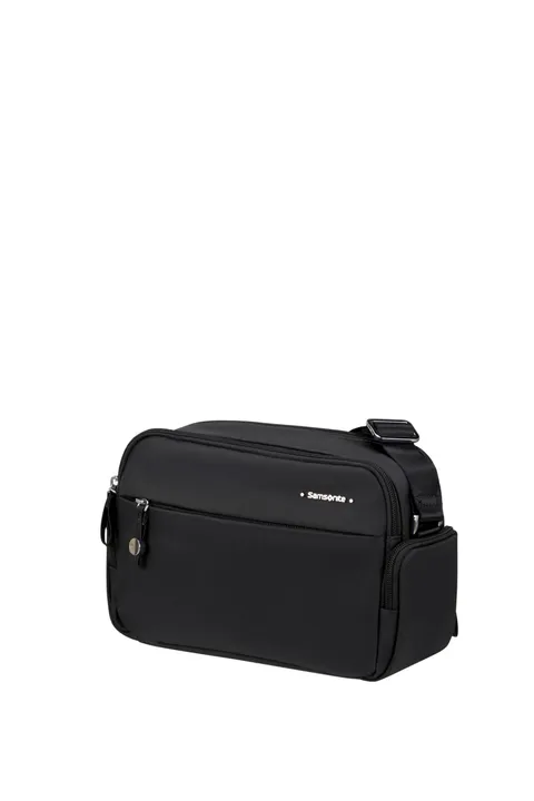 Samsonite Move 4.0 - Borsa a tracolla con 2 scomparti, 26,5 cm, 4,5 L, Nero (Nero)