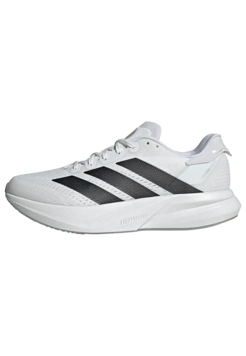 adidas Uomo Duramo Speed 2 Running Shoes, Cloud White/Core Black/Halo Silver, 45 1/3 EU
