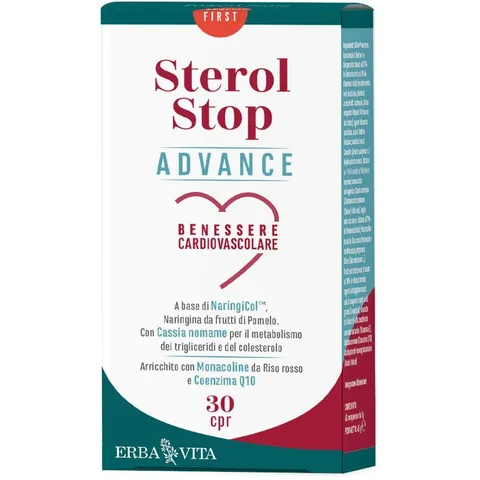 ERBA VITA Sterol Stop Advance integratore alimentare per il benessere cardiovascolare a