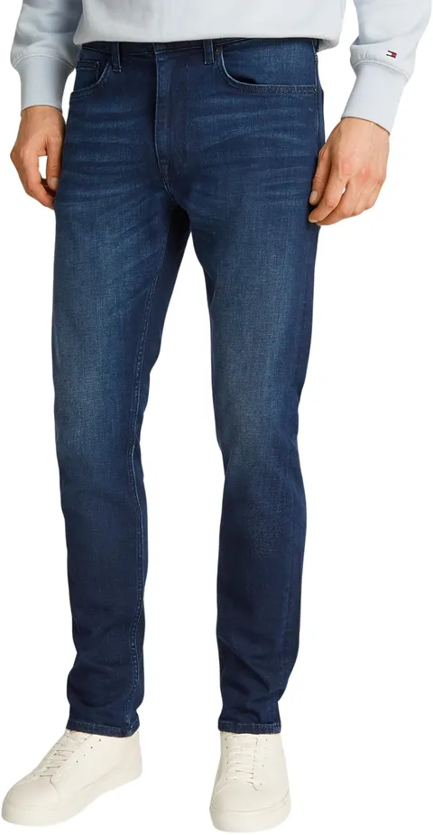 Tommy Hilfiger Core Bleecker Deep Blue MW0MW39042 Slim, Denim, 29W/30L, Denim (Blu Scuro), W29 / L30