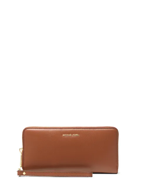 Michael Kors Jet Set Travel Large Leather Continental Wallet