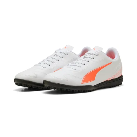 Puma Scarpe da Calcio Vitoria II TtSoccer Uomo, Puma Bianco Rosso Brillante, 44 EU